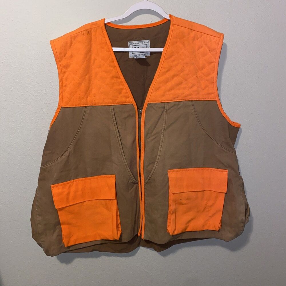 Walls Men’s Hunting Vest Orange/Brown